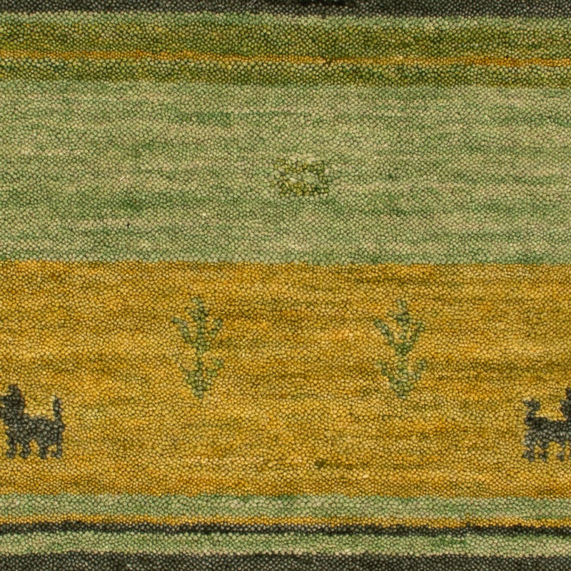 Gabbeh Loom Teppe 90x60cm - Ullteppe