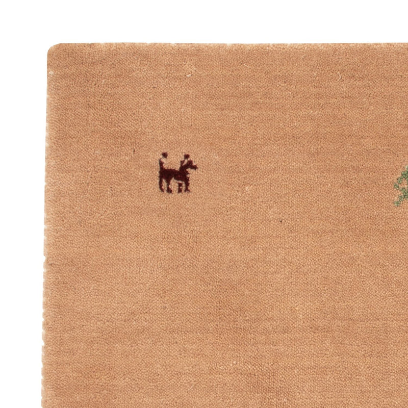 Gabbeh Loom Teppe 65x60cm - Ullteppe