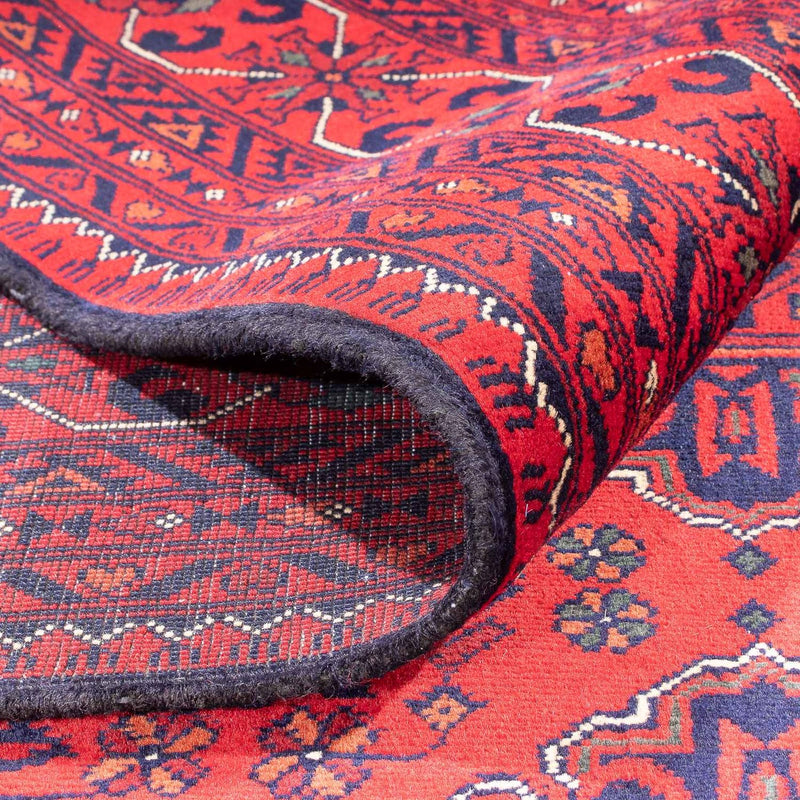 Afghansk teppe - 414 x 292 cm - rød