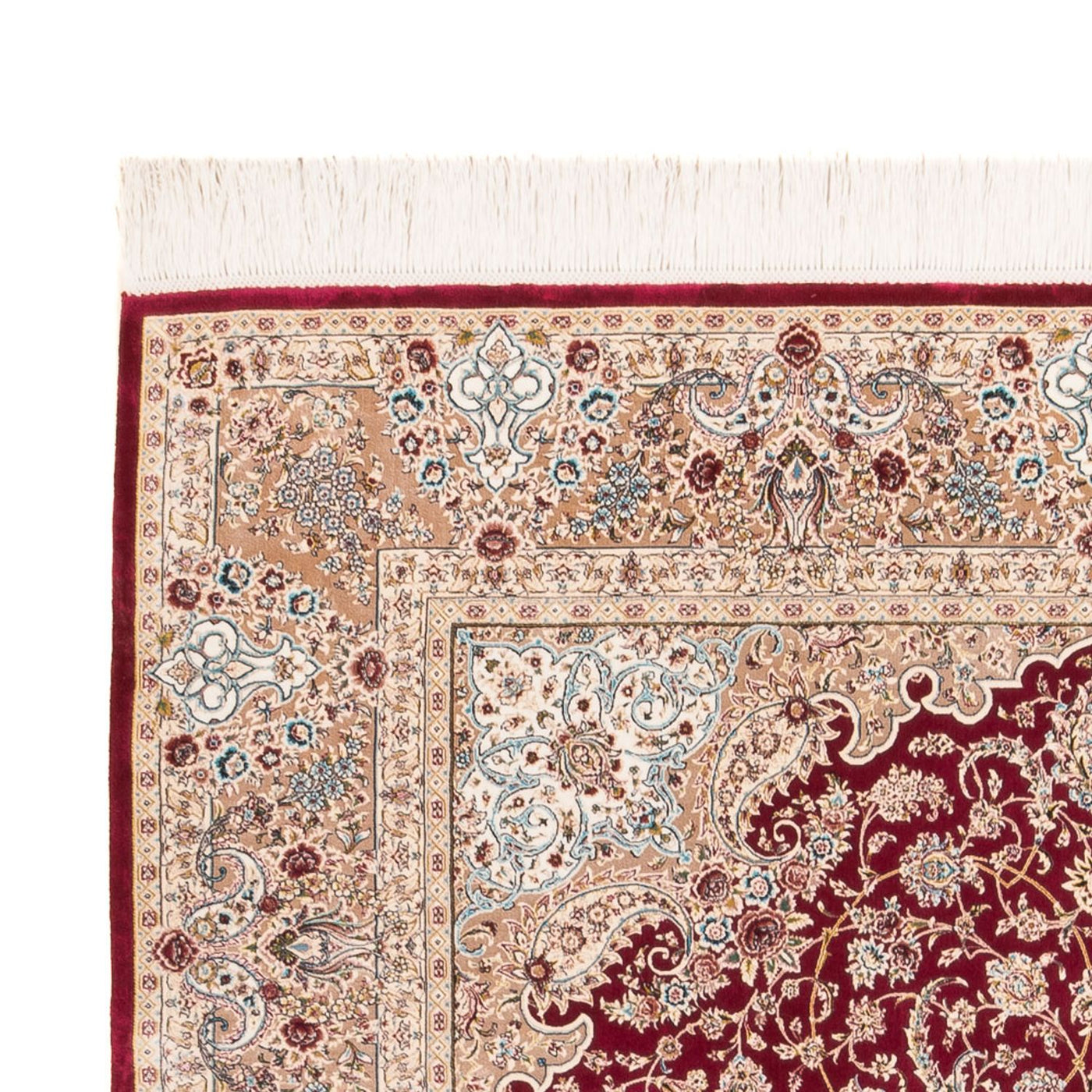 Qom silke Teppe 227x145cm