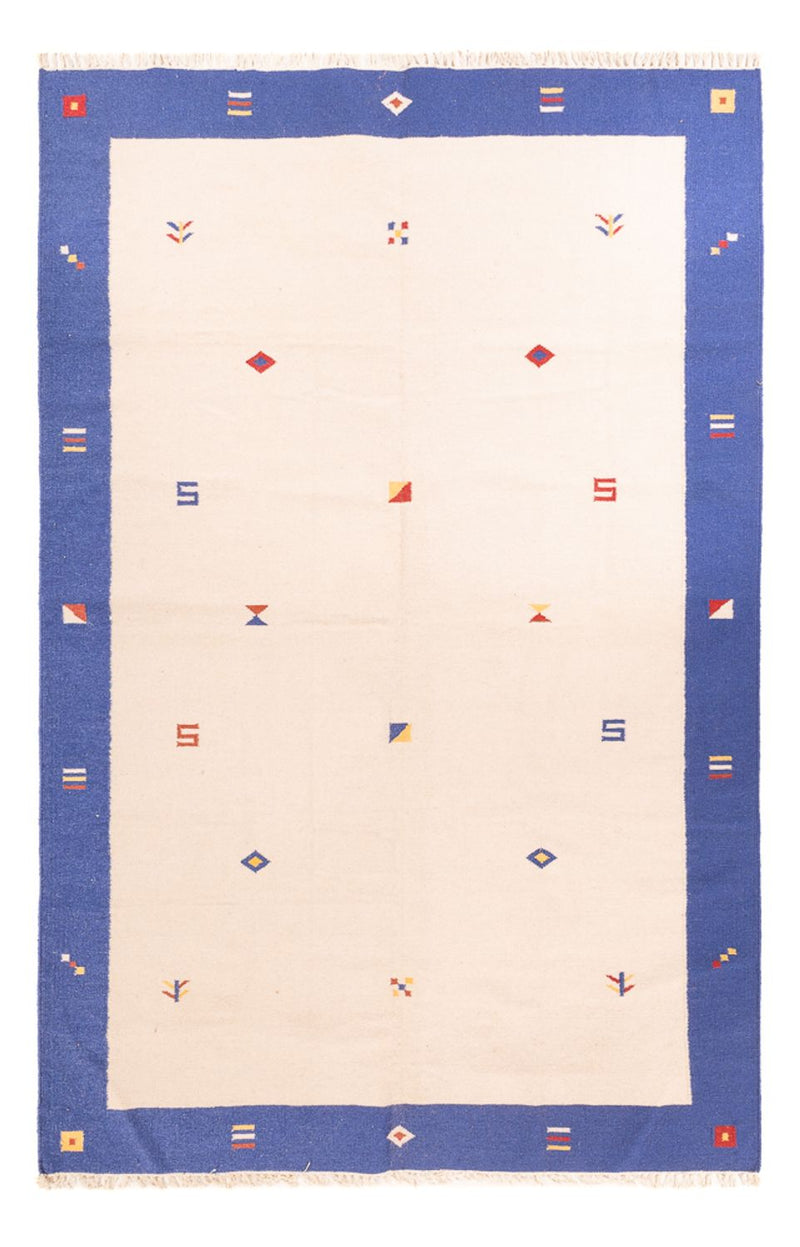 Moderne kilim Teppe 300x200cm - Ullteppe