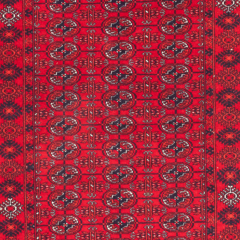 Løper Afghansk teppe - Bukhara - 260 x 85 cm - rød