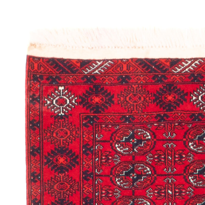Løper Afghansk teppe - Bukhara - 260 x 85 cm - rød
