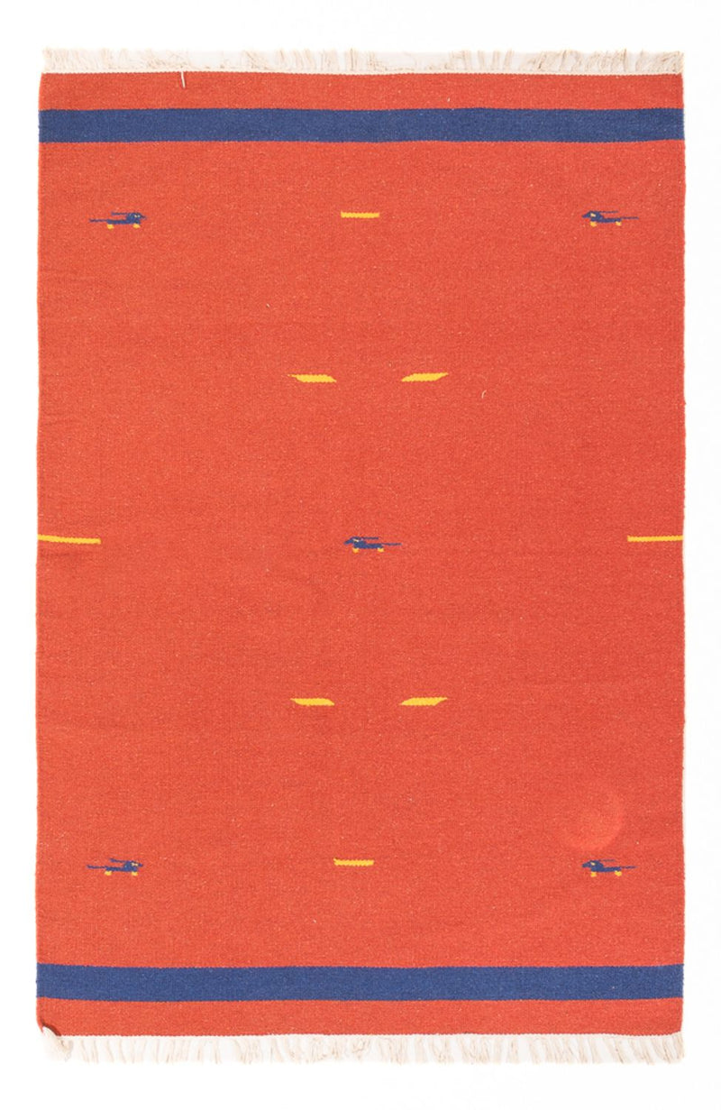 Moderne kilim Teppe 180x120cm - Ullteppe