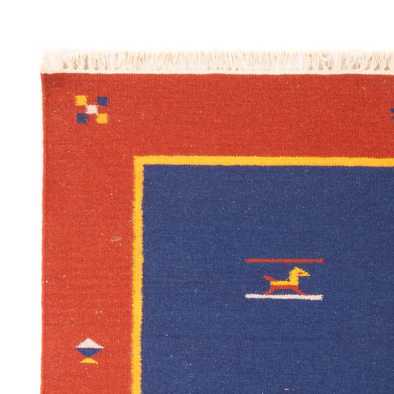 Moderne kilim Teppe 140x200cm - Ullteppe