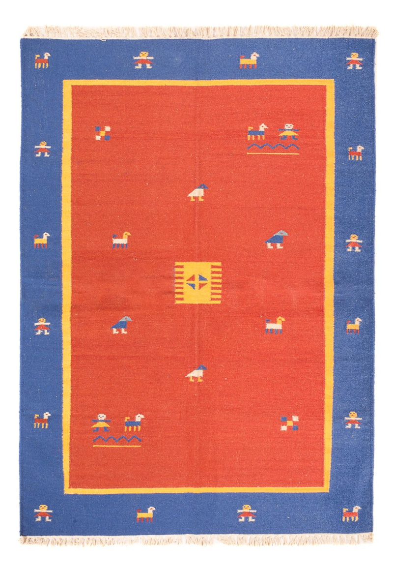 Moderne kilim Teppe 200x140cm - Ullteppe