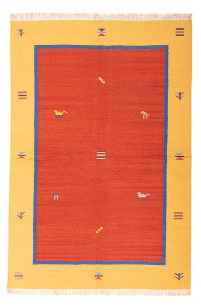 Moderne kilim Teppe 140x200cm - Ullteppe