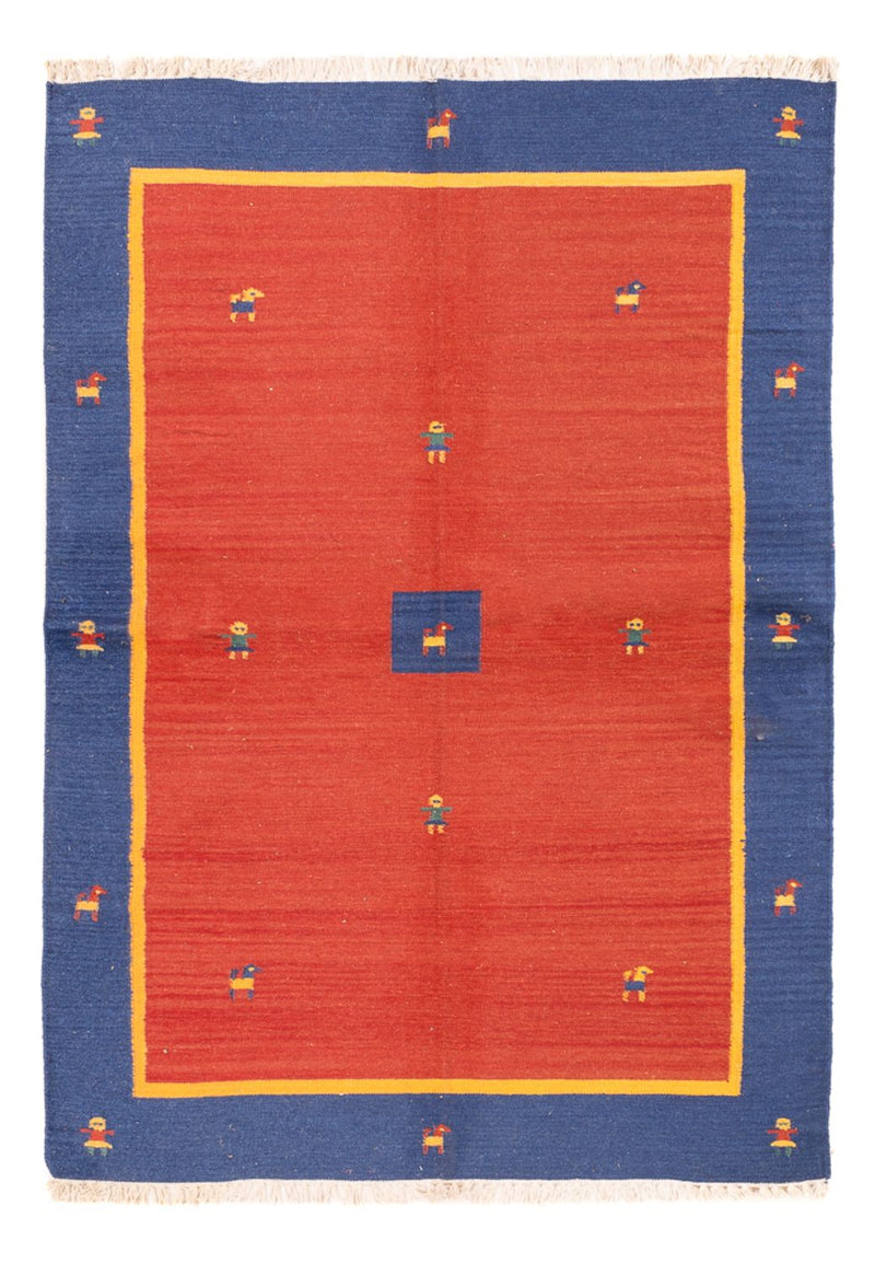 Moderne kilim Teppe 200x140cm - Ullteppe