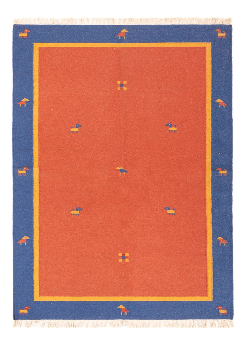 Moderne kilim Teppe 200x140cm - Ullteppe