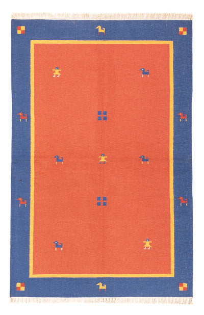Moderne kilim Teppe 140x200cm - Ullteppe