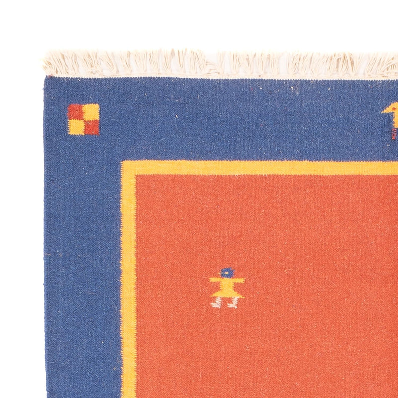 Moderne kilim Teppe 140x200cm - Ullteppe