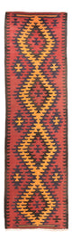 Antikk kilim Teppe 423x140cm