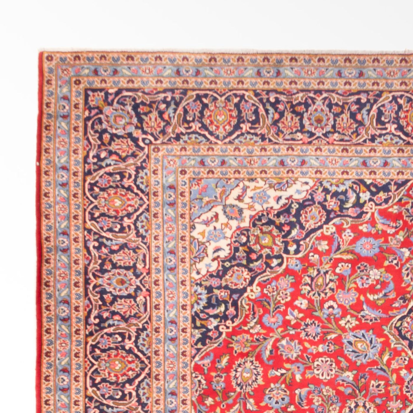 Kashan Teppe 355x265cm - Persisk teppe