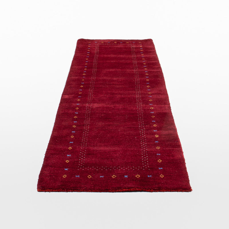 Indo Gabbeh Teppe 80x300cm - Ullteppe