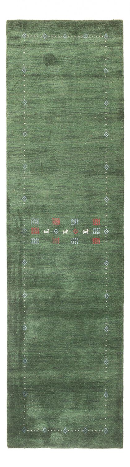 Indo Gabbeh Teppe 300x80cm - Ullteppe