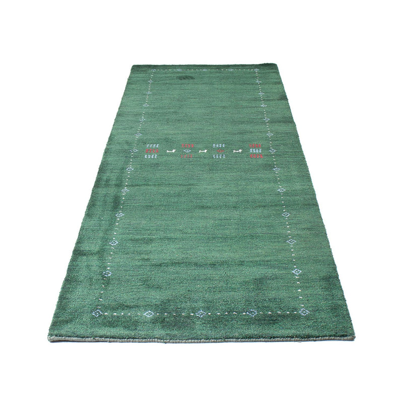 Indo Gabbeh Teppe 300x80cm - Ullteppe