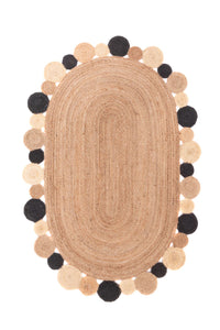 Juteteppe Teppe Boldo - Ullteppe – product image