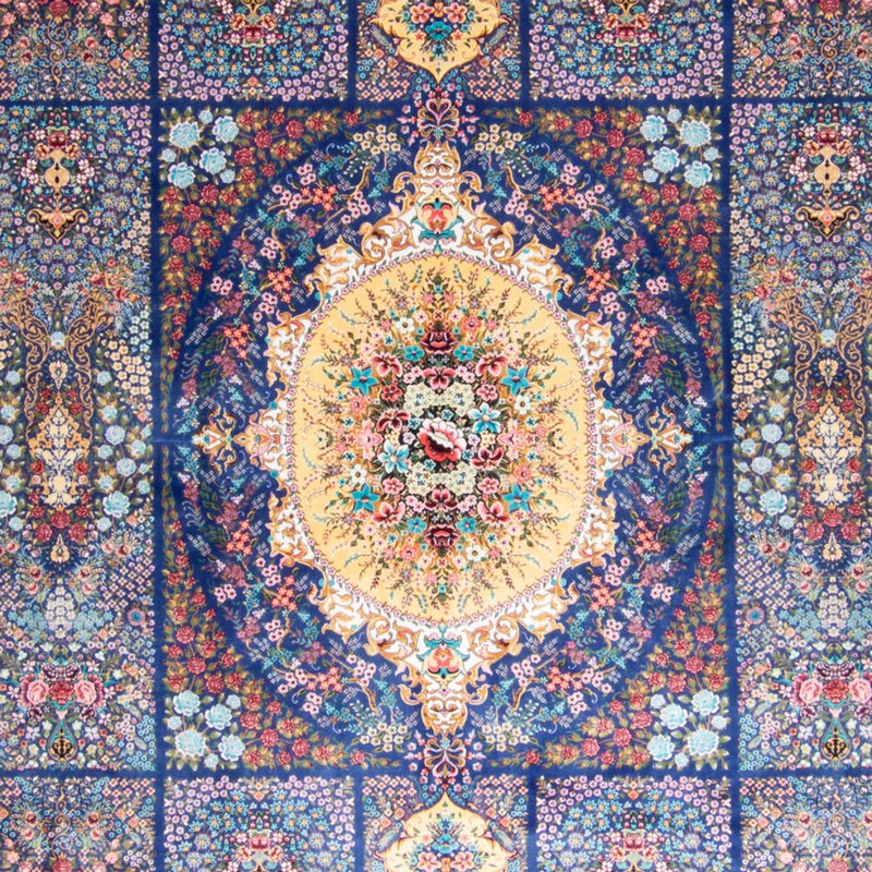 Persisk teppe - Ghom - 300 x 200 cm - blå