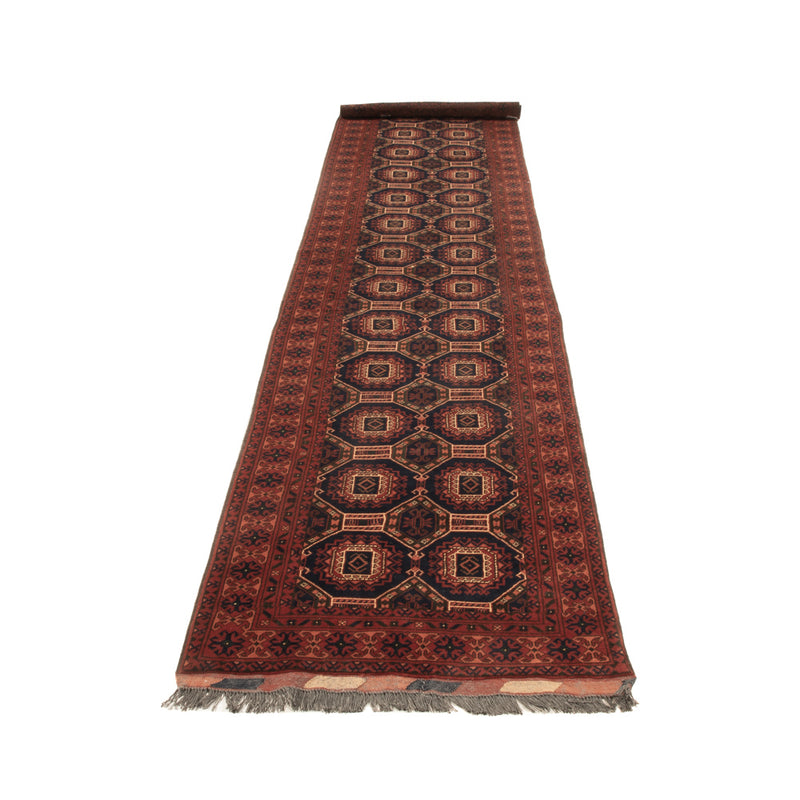 Afghansk teppe 394x80cm - Orientalsk teppe