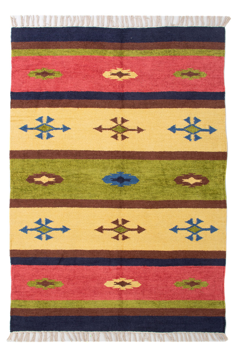 Moderne kilim Teppe 140x100cm
