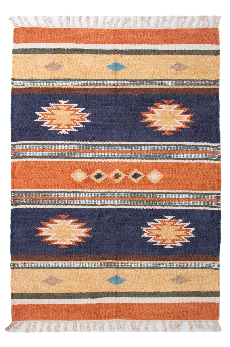 Moderne kilim Teppe 140x100cm