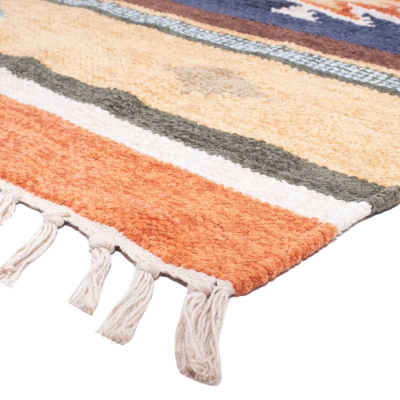 Moderne kilim Teppe 140x100cm