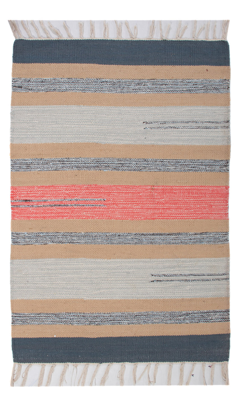 Moderne kilim Teppe 90x60cm
