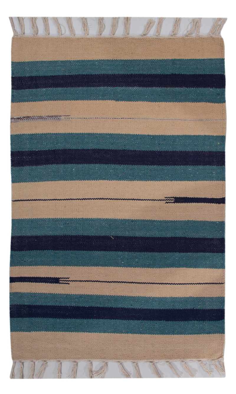 Moderne kilim Teppe 90x60cm