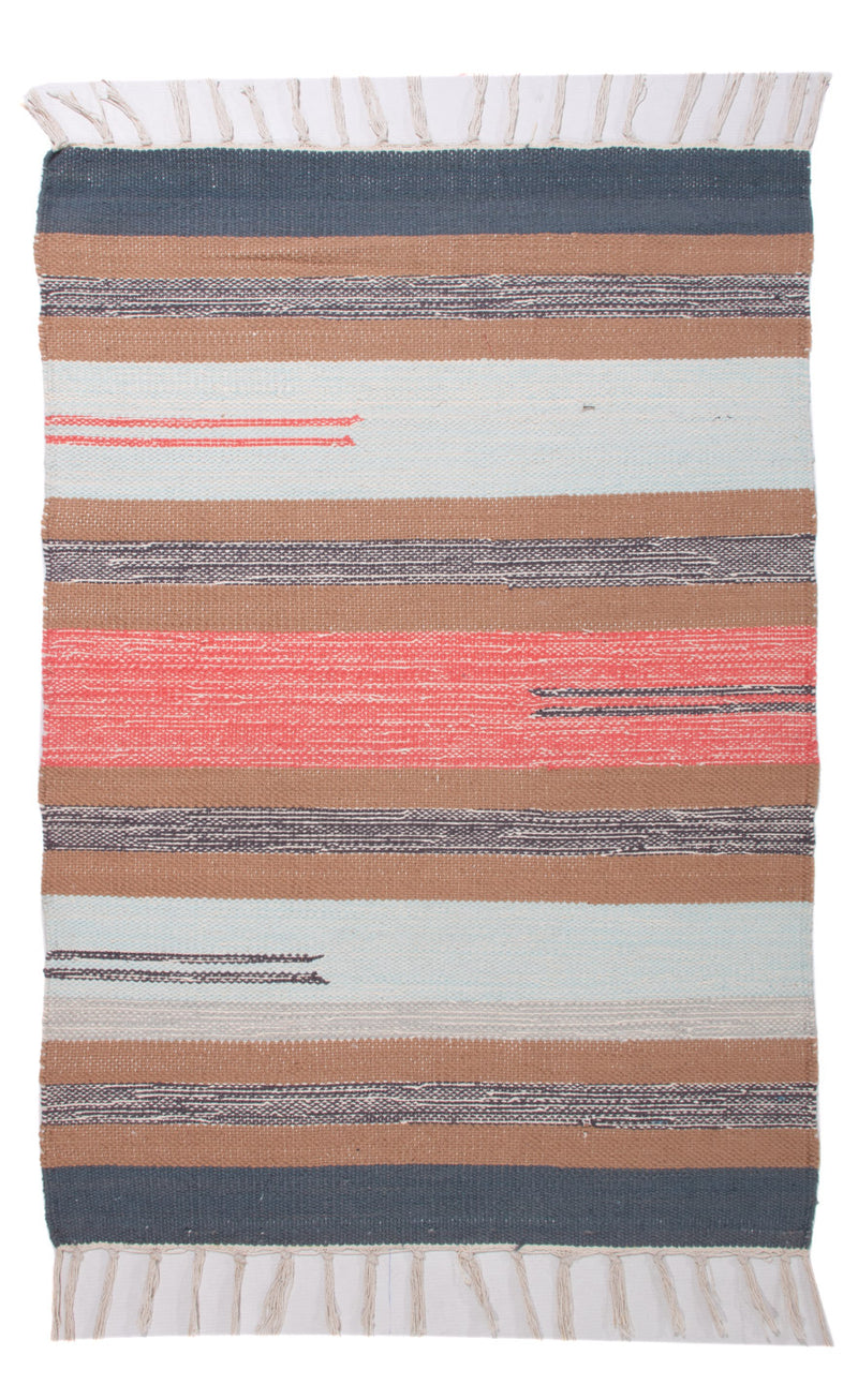 Moderne kilim Teppe 90x60cm