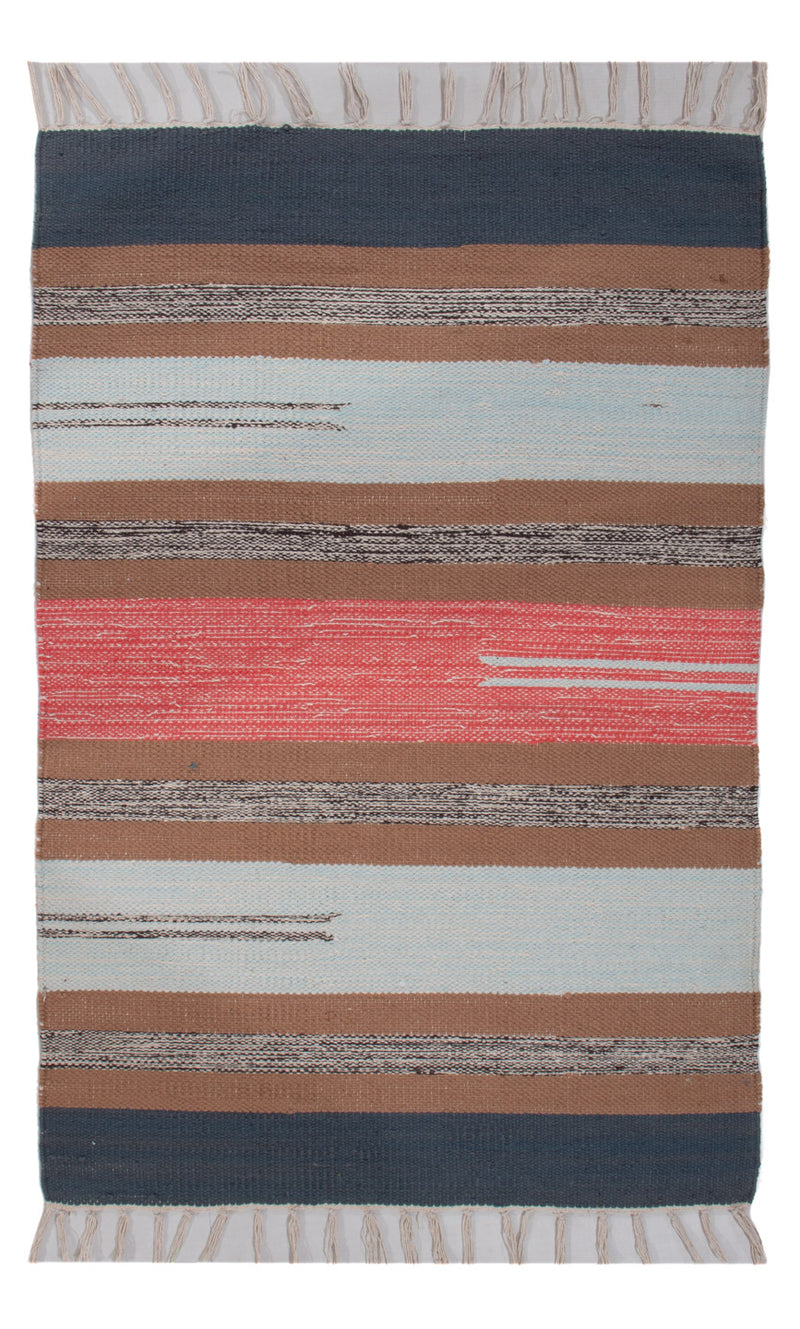 Moderne kilim Teppe 90x60cm
