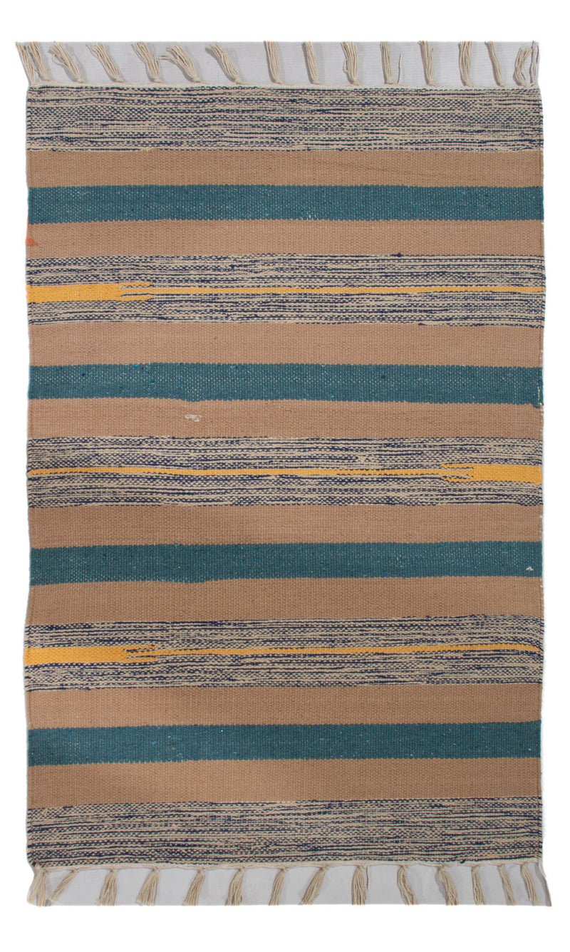 Moderne kilim Teppe 90x60cm