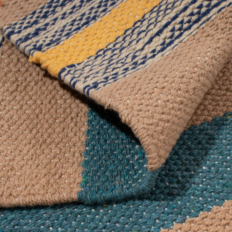 Moderne kilim Teppe 90x60cm