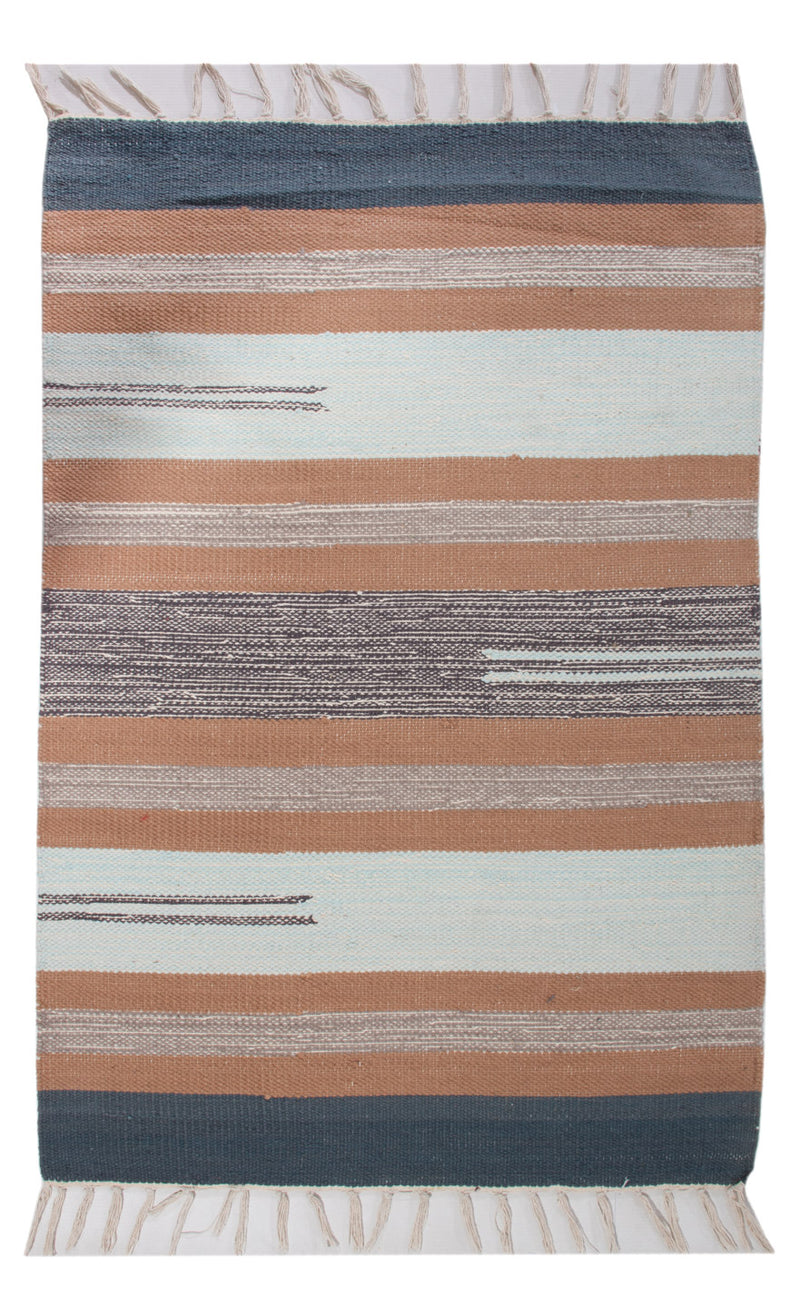 Moderne kilim Teppe 90x60cm
