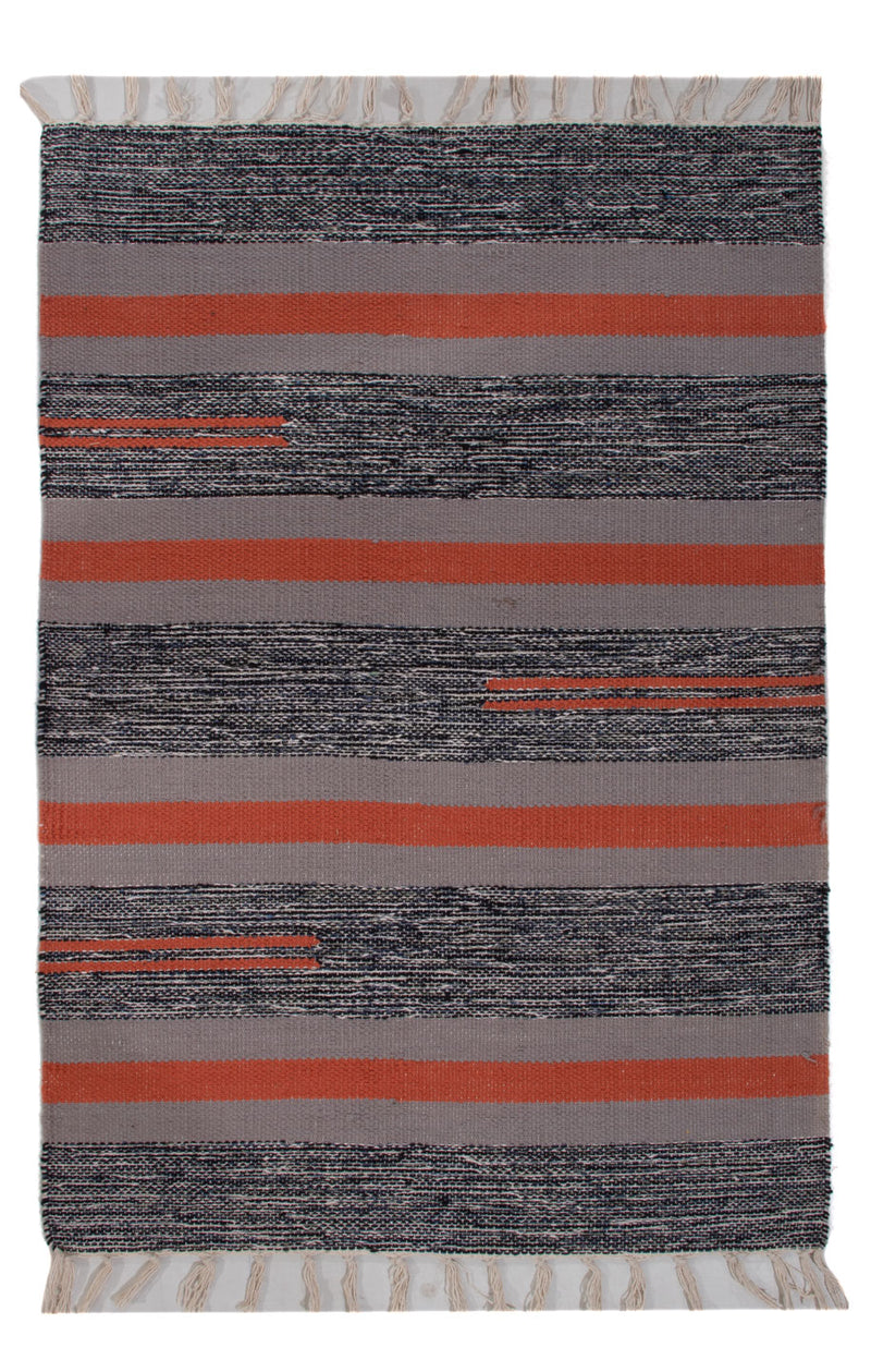Moderne kilim Teppe 90x60cm