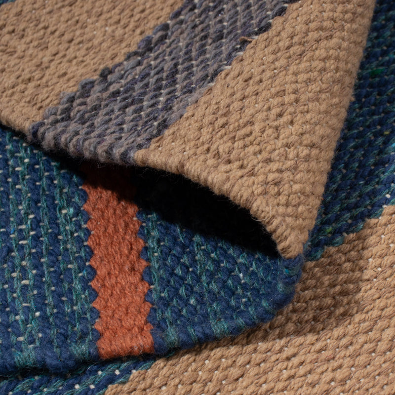Moderne kilim Teppe 90x60cm