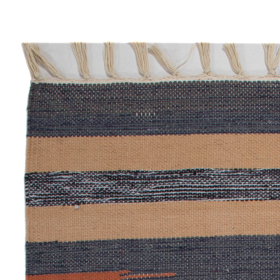 Moderne kilim Teppe 90x60cm