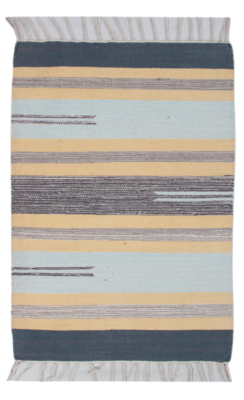 Moderne kilim Teppe 90x60cm