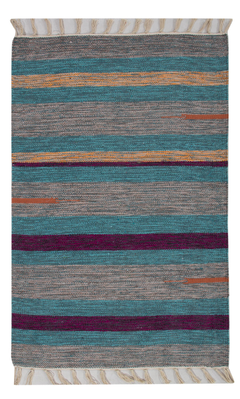 Moderne kilim Teppe 90x60cm