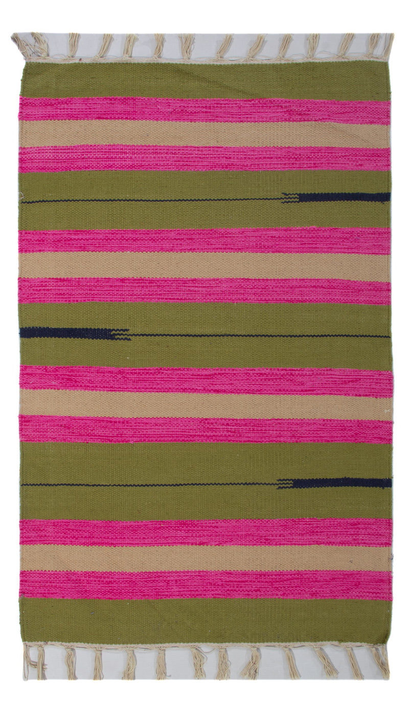 Moderne kilim Teppe 90x60cm