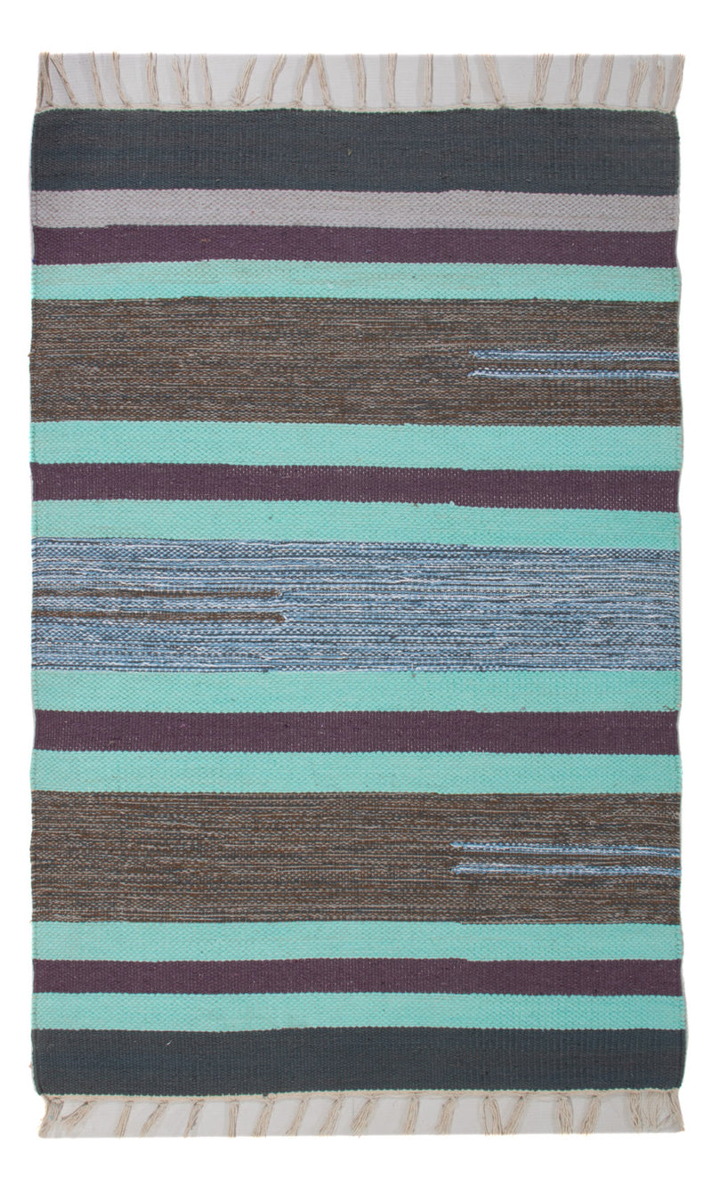 Moderne kilim Teppe 90x60cm