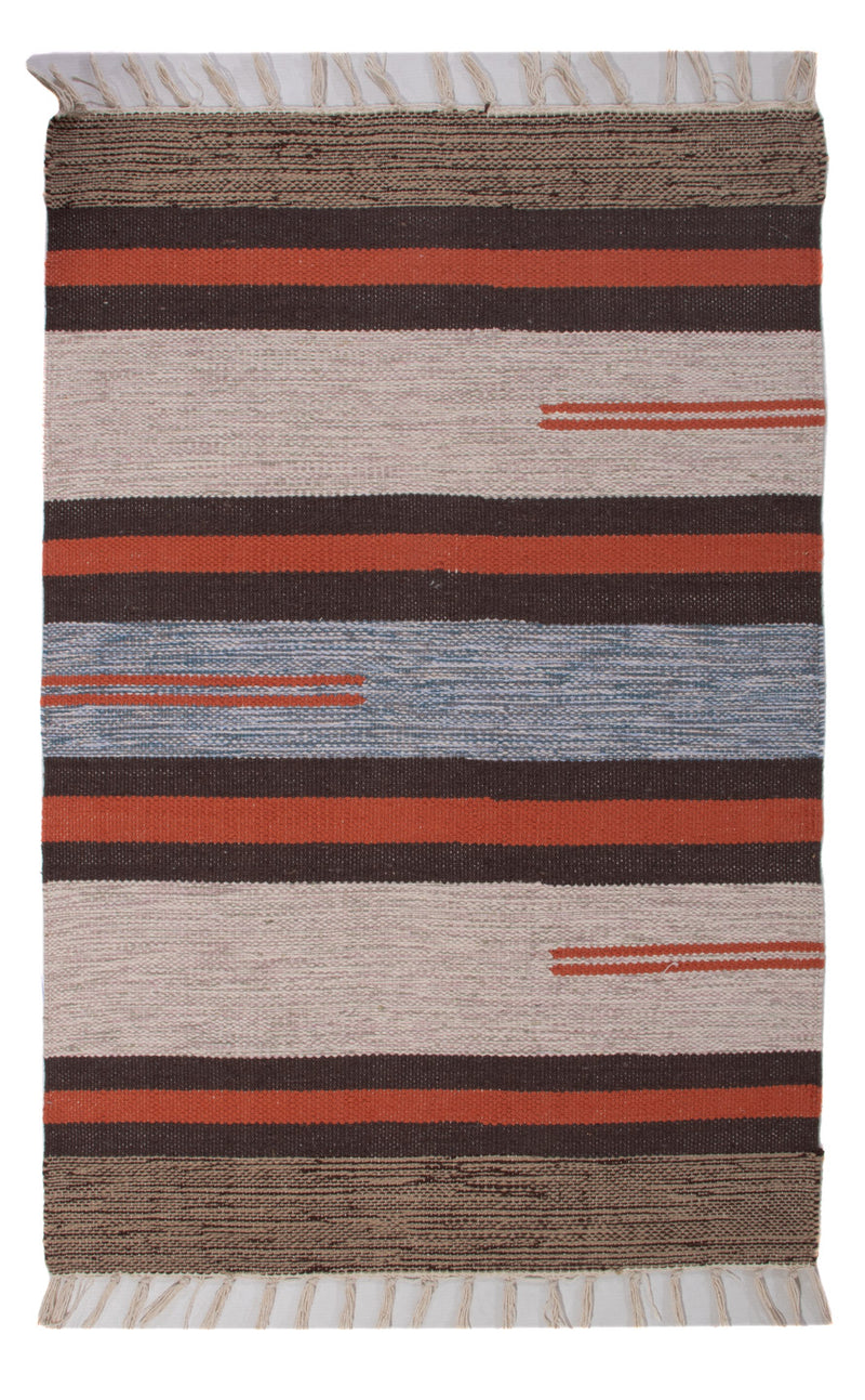 Moderne kilim Teppe 90x60cm