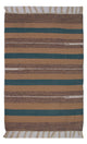 Moderne kilim Teppe 90x60cm