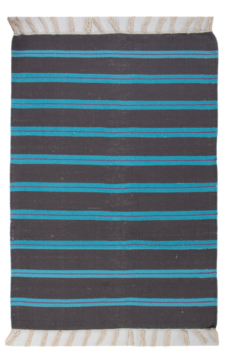 Moderne kilim Teppe 90x60cm