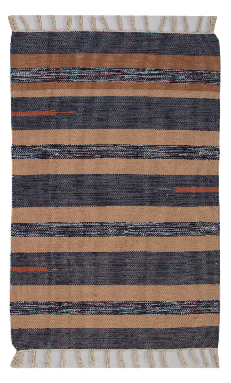 Moderne kilim Teppe 90x60cm