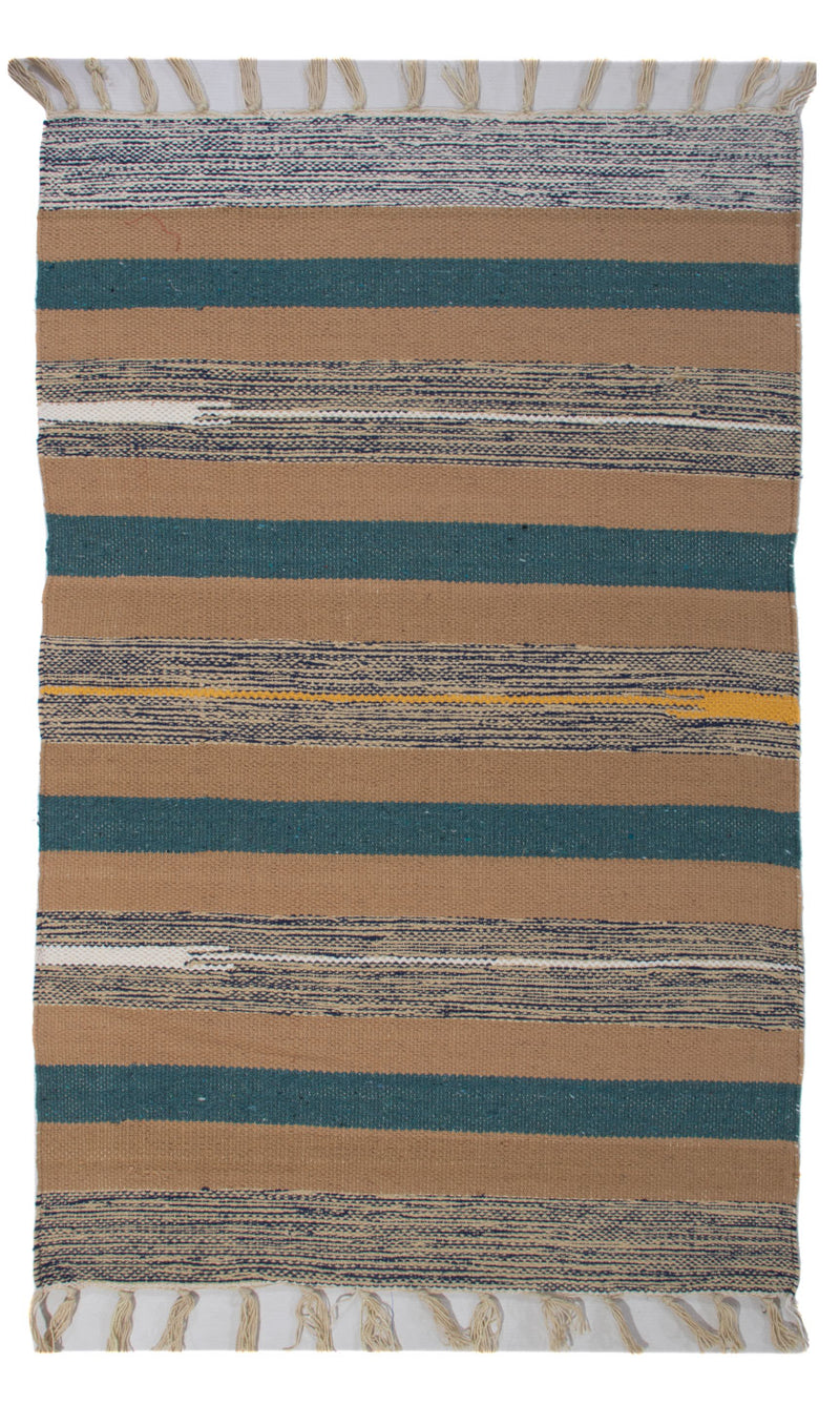 Moderne kilim Teppe 90x60cm
