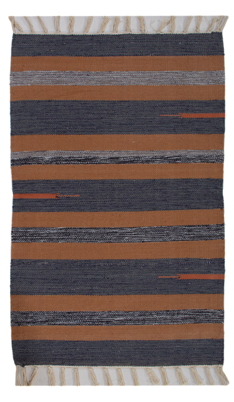 Moderne kilim Teppe 90x60cm