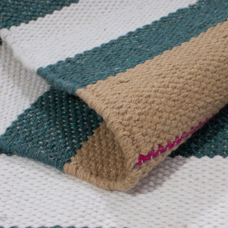 Moderne kilim Teppe 90x60cm