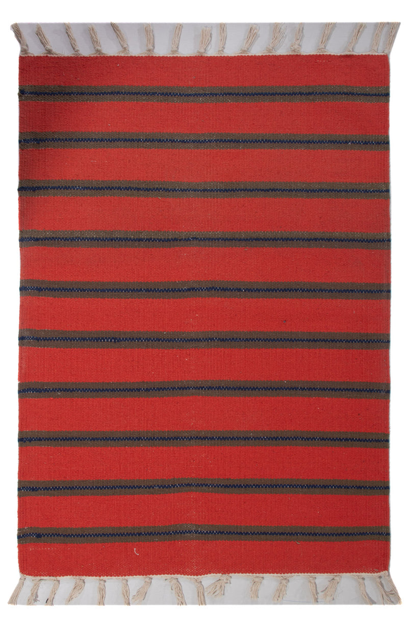 Moderne kilim Teppe 90x60cm
