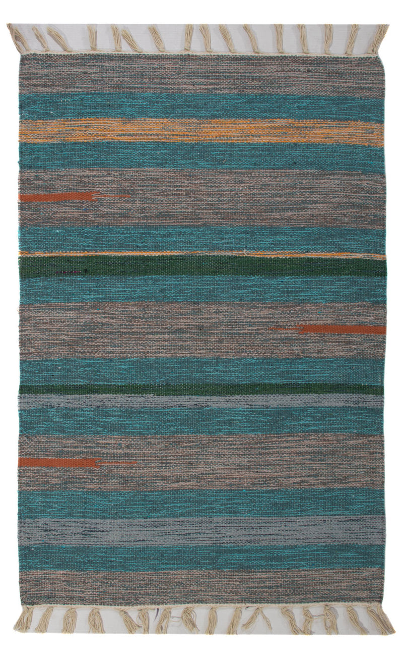 Moderne kilim Teppe 90x60cm