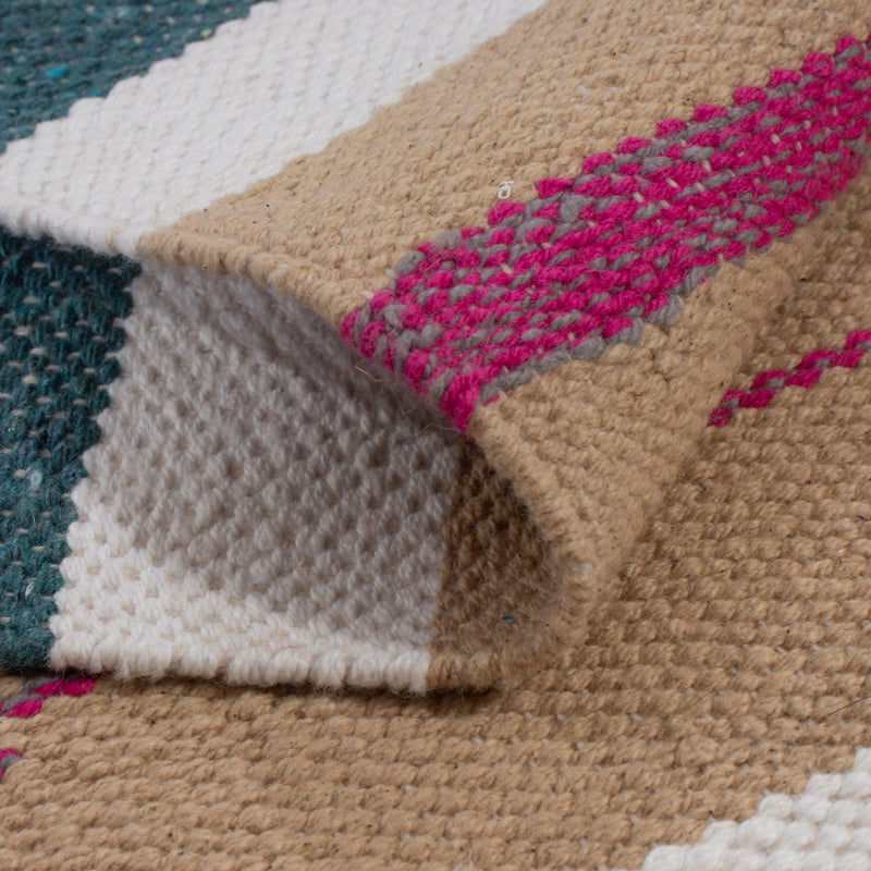Moderne kilim Teppe 90x60cm